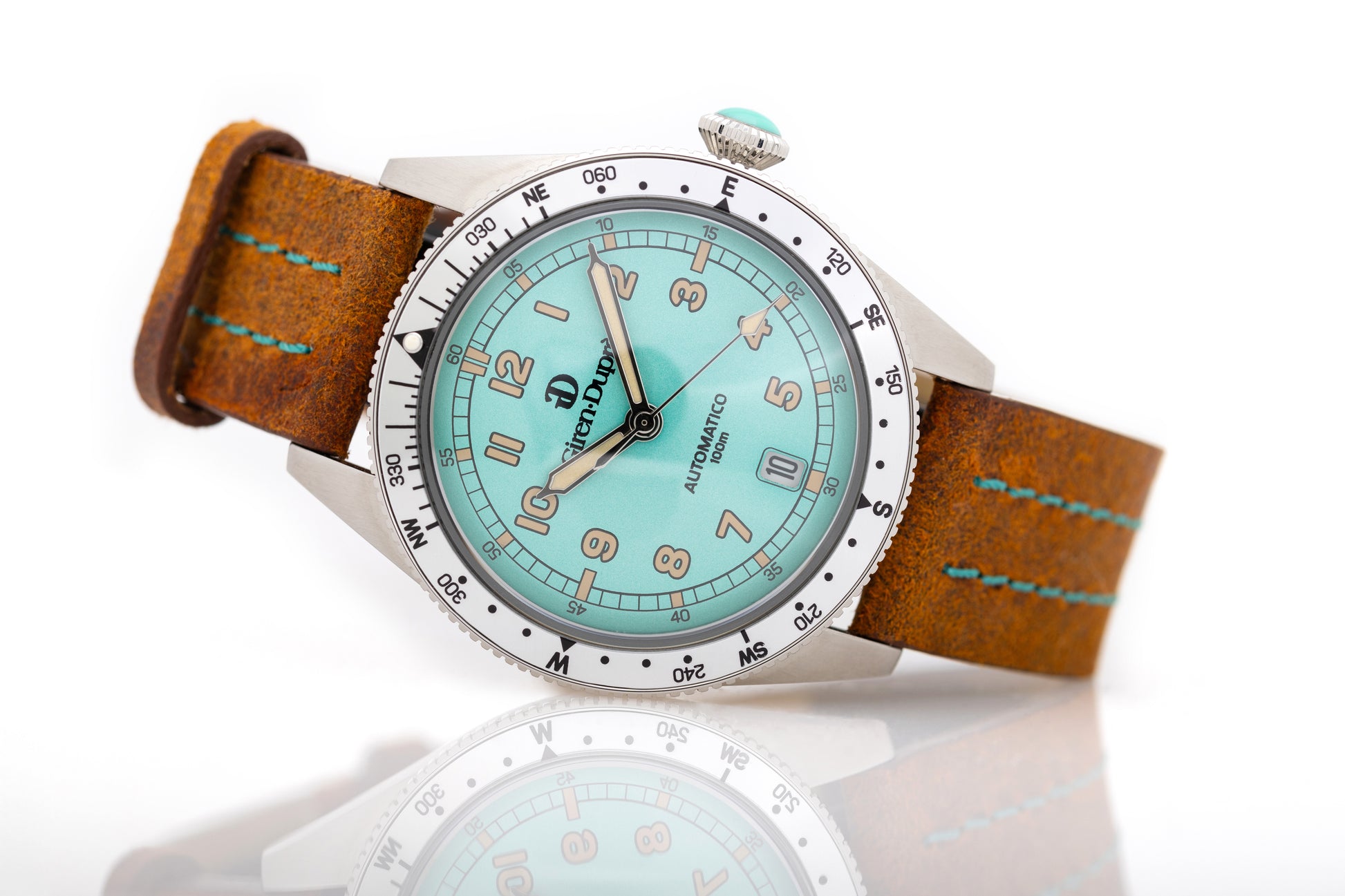 Heritage "Sixties's diver limited caribbean" Quadrante turchese 