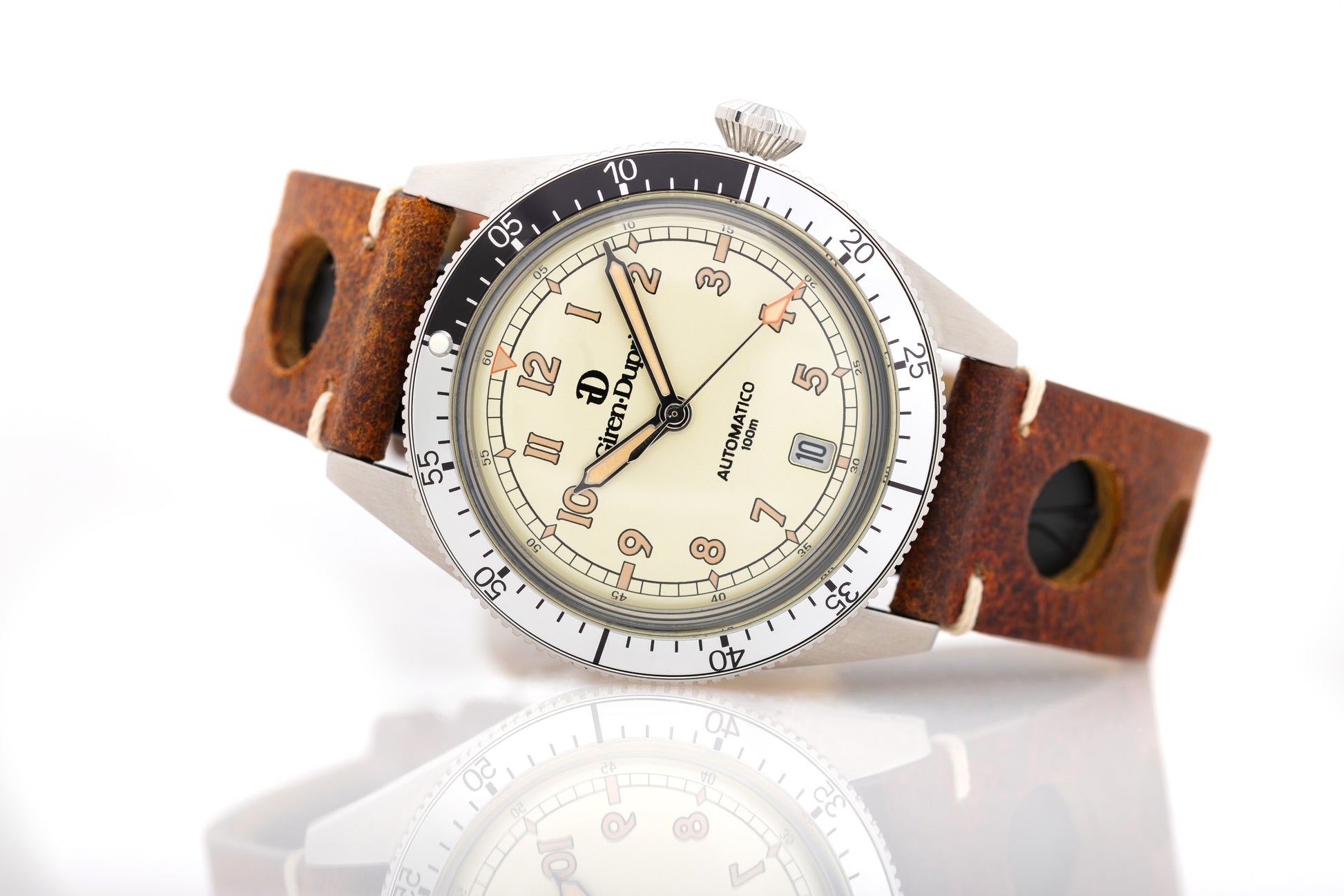 Heritage "Sixties's diver" Quadrante beige 