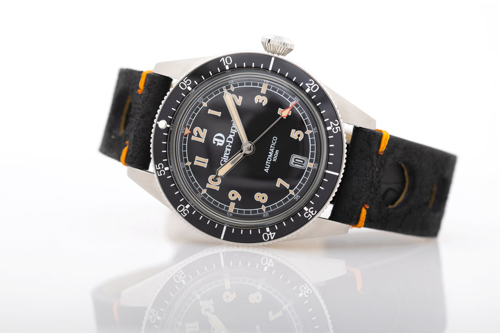 Heritage "Sixties's diver" Quadrante nero 