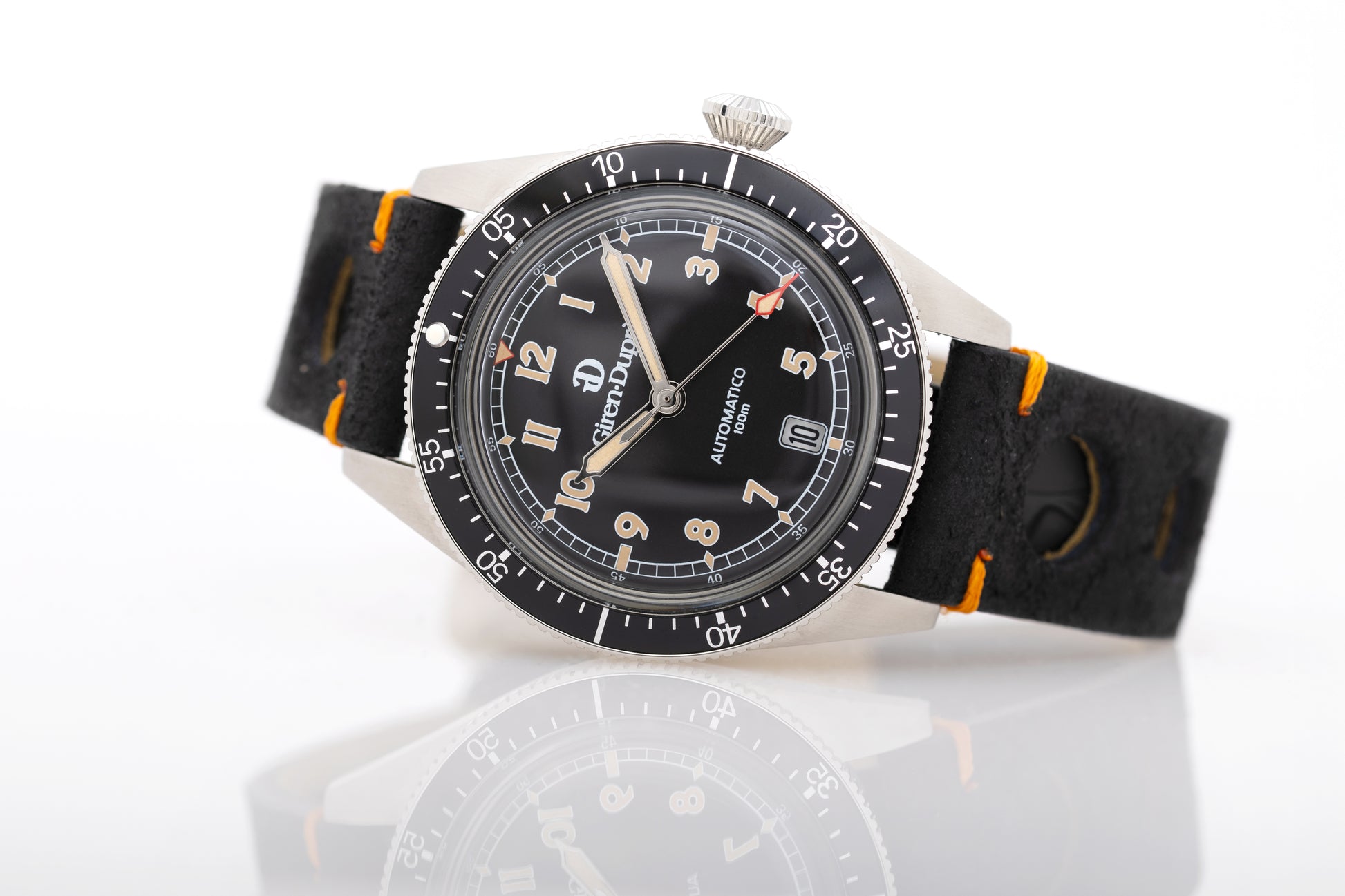 Heritage "Sixties's diver" Quadrante nero 