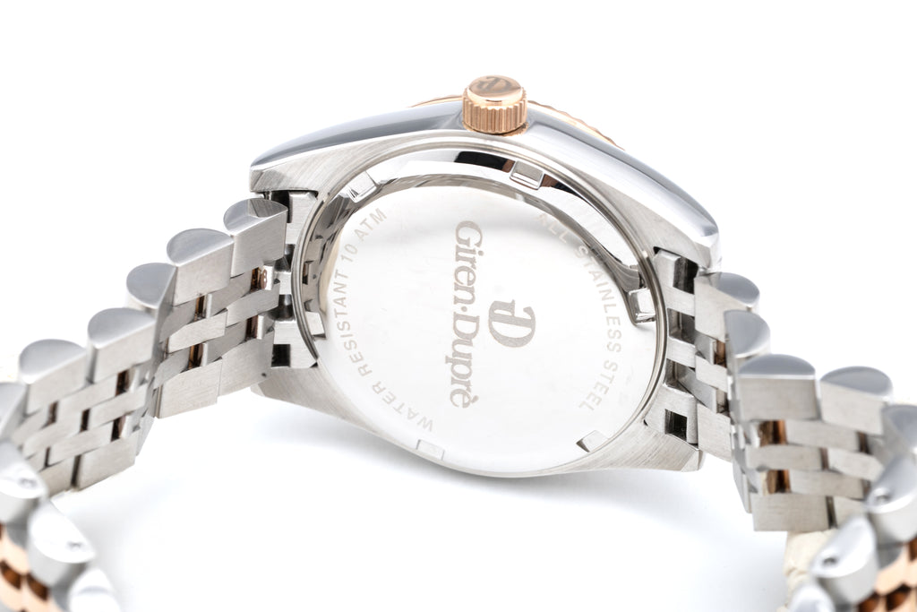Solodata "Thirtyone Diamonds" bicolore e quadrante bianco 