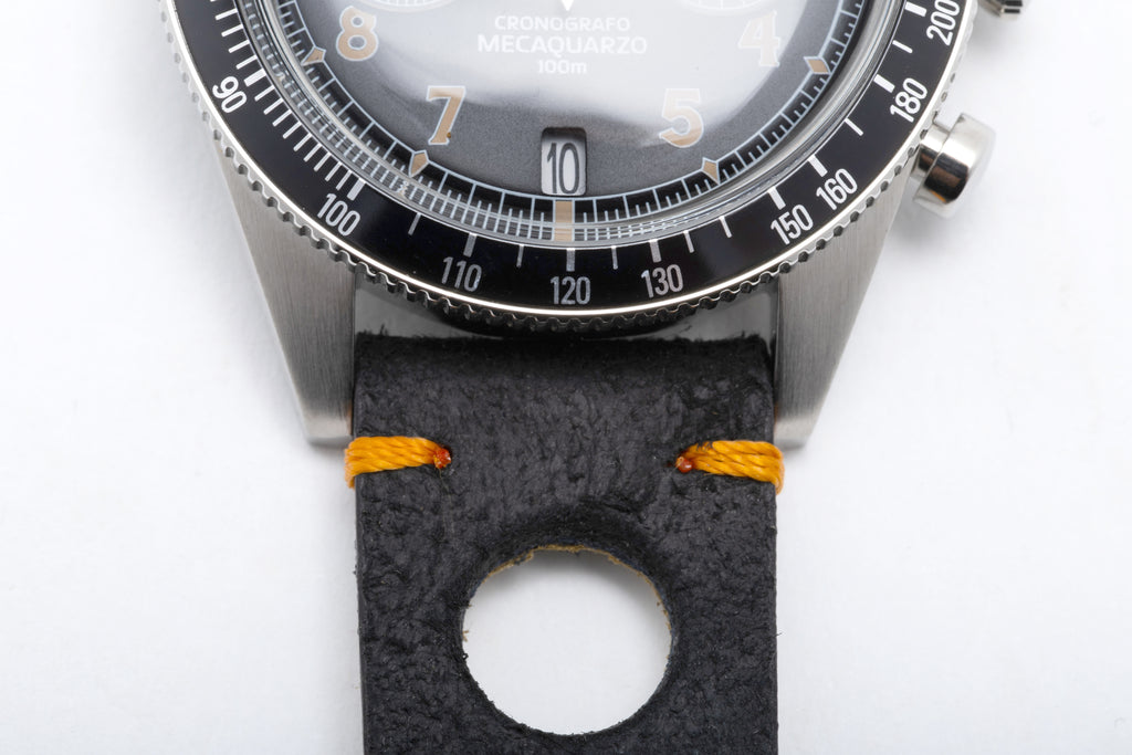 Heritage "Sixties's diver chronograph" quadrante nero 