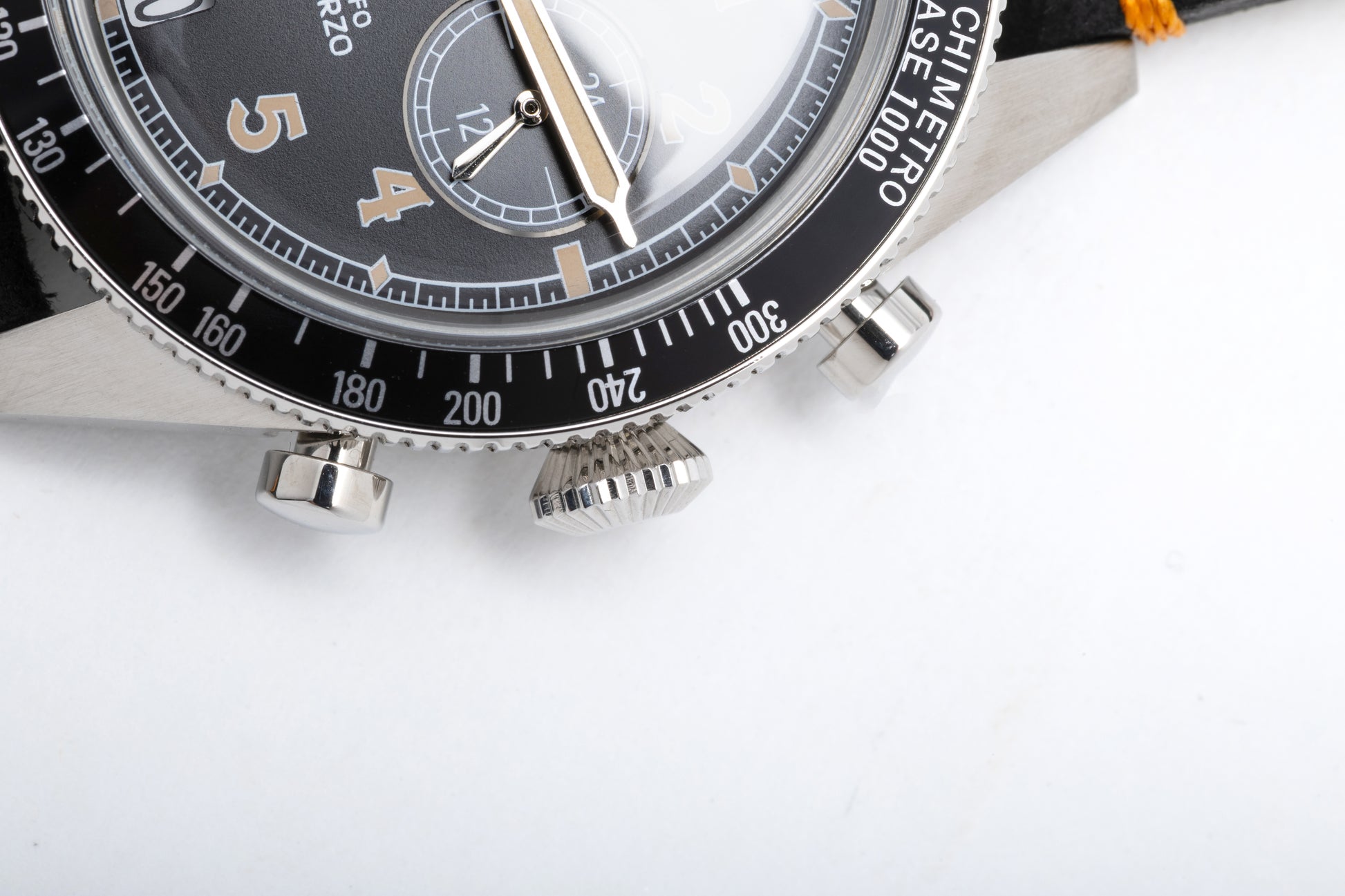 Heritage "Sixties's diver chronograph" quadrante nero 