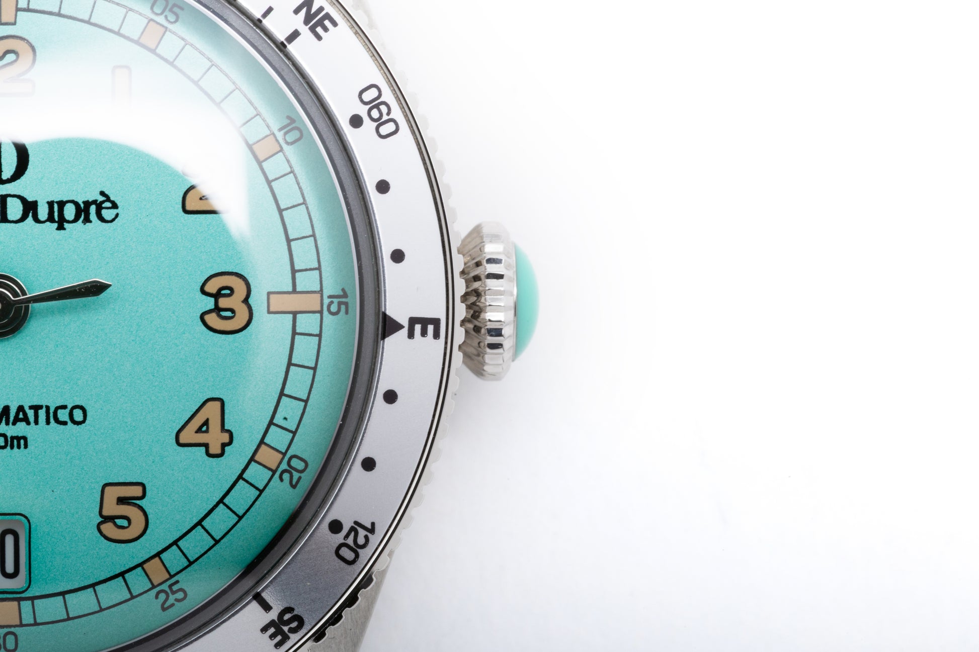 Heritage "Sixties's diver limited caribbean" Quadrante turchese 