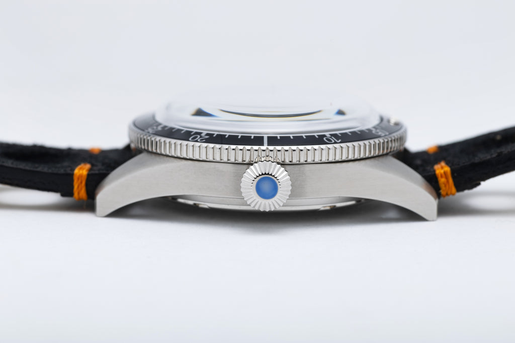 Heritage "Sixties's diver" Quadrante nero 