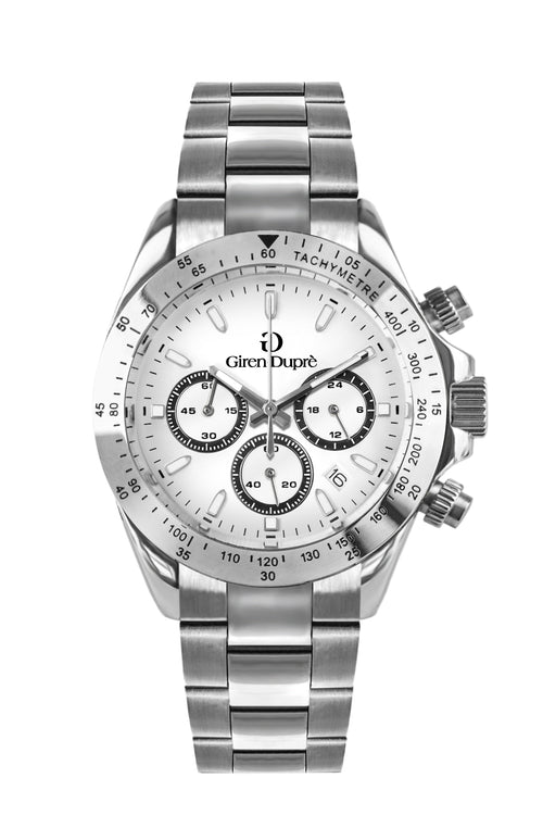 Grande Corsa "Speedway chronograph" quadrante bianco 