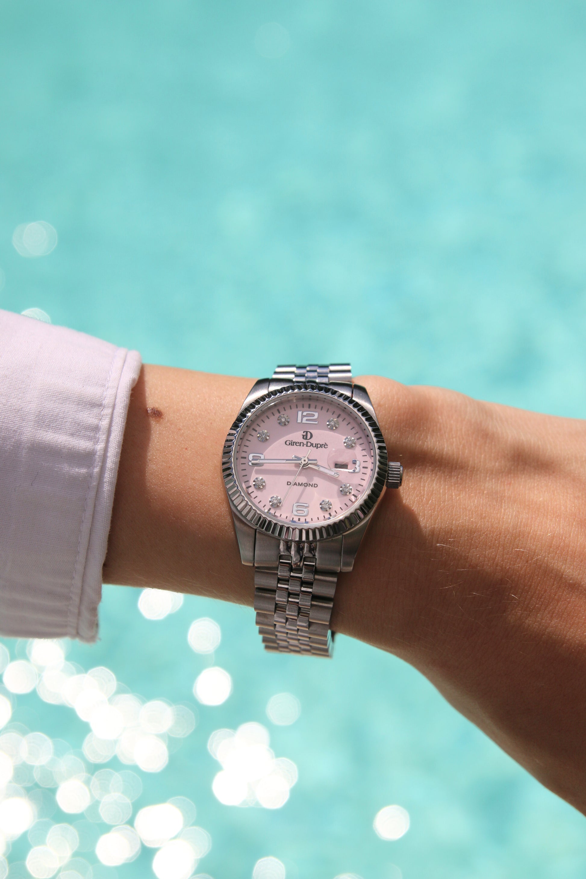 Solodata "Thirtyone Diamonds" Quadrante rosa 