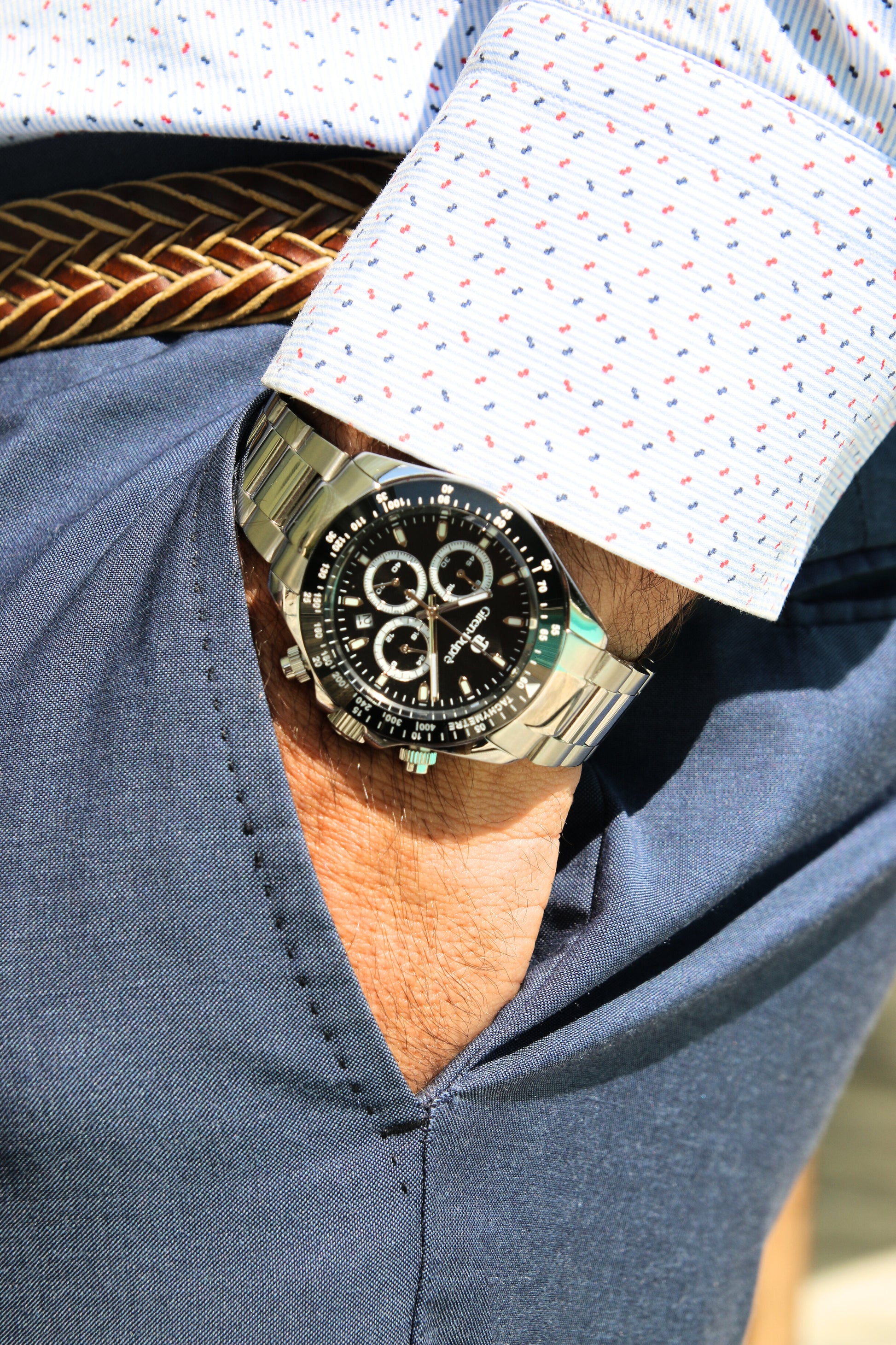 Grande Corsa "Speedway chronograph" quadrante nero 