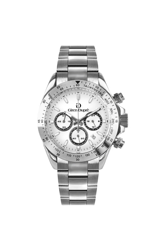 Grande Corsa "Speedway chronograph" quadrante bianco 