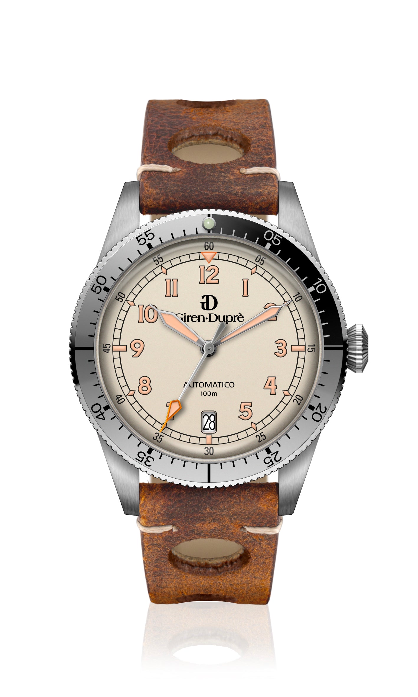 Heritage "Sixties's diver" Quadrante beige 