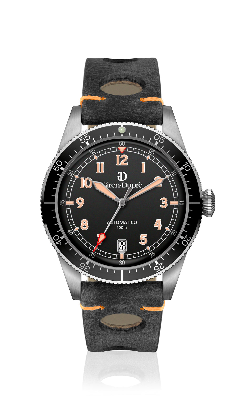 Heritage "Sixties's diver" Quadrante nero 