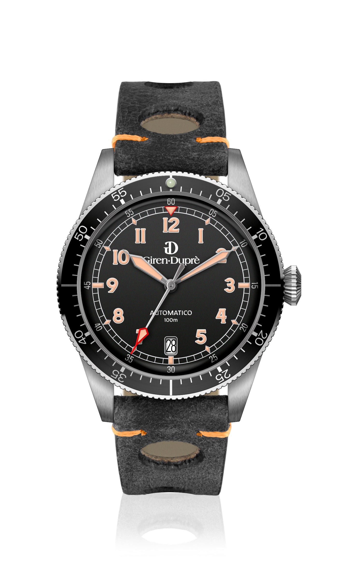 Heritage "Sixties's diver" Quadrante nero 
